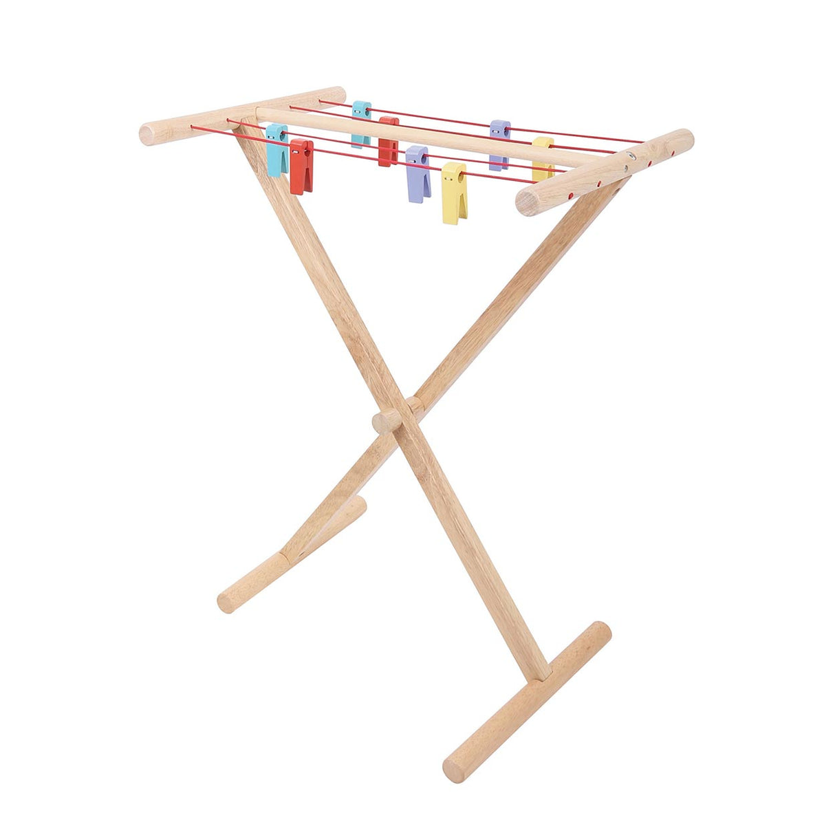 Bigjigs wooden wax rack