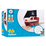 Bigjigs Wooden Rails Pirate Ship