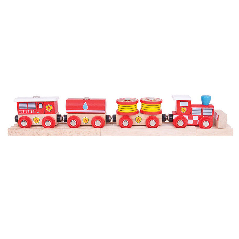 Bigjigs Wooden Fire-Brigade