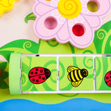 Bigjigs Wooden Activity Board Flower