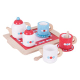 Bigjigs wooden tea set