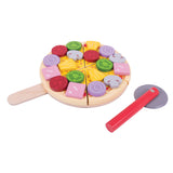 Bigjigs Wooden Pizza with Siege