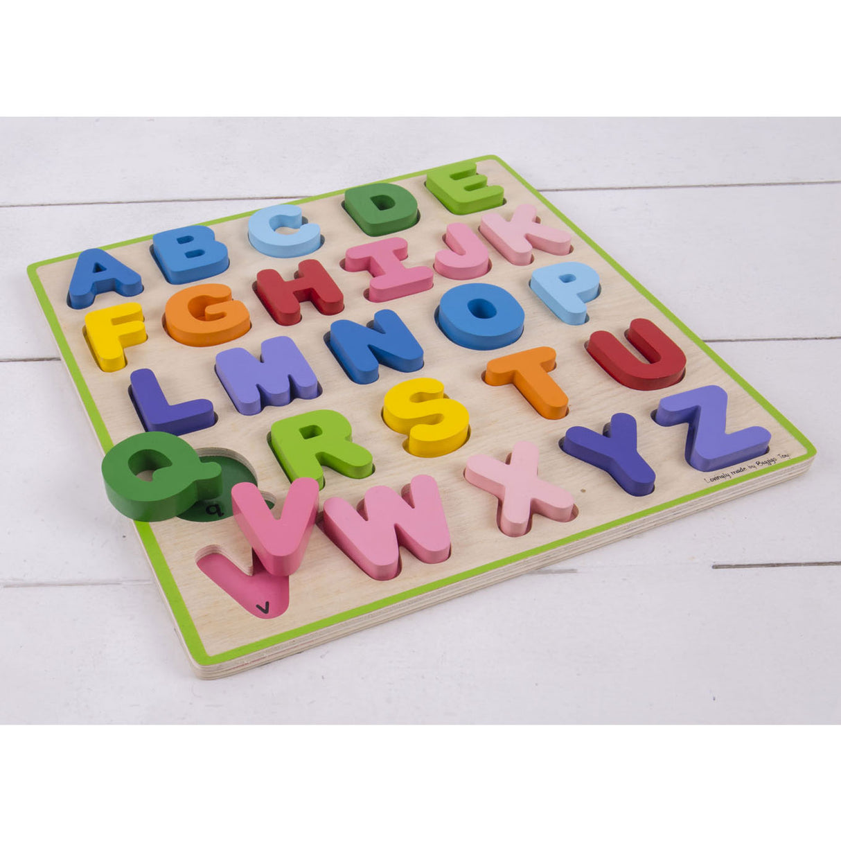 Bigjigs Holz Alphabet -Puzzle, 26st.