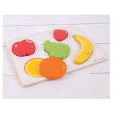 Bigjigs Fruit de puzzle en bois, 5dlg.