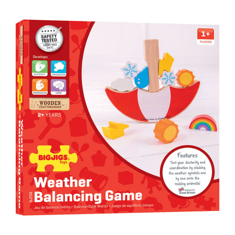 Hra Bigjigs Wooden Balance Game