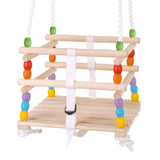 BigJigs Wooden Swing para niños pequeños