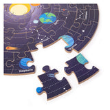 Bigjigs Puzzle Puzzle Solar System Round, 39 cm