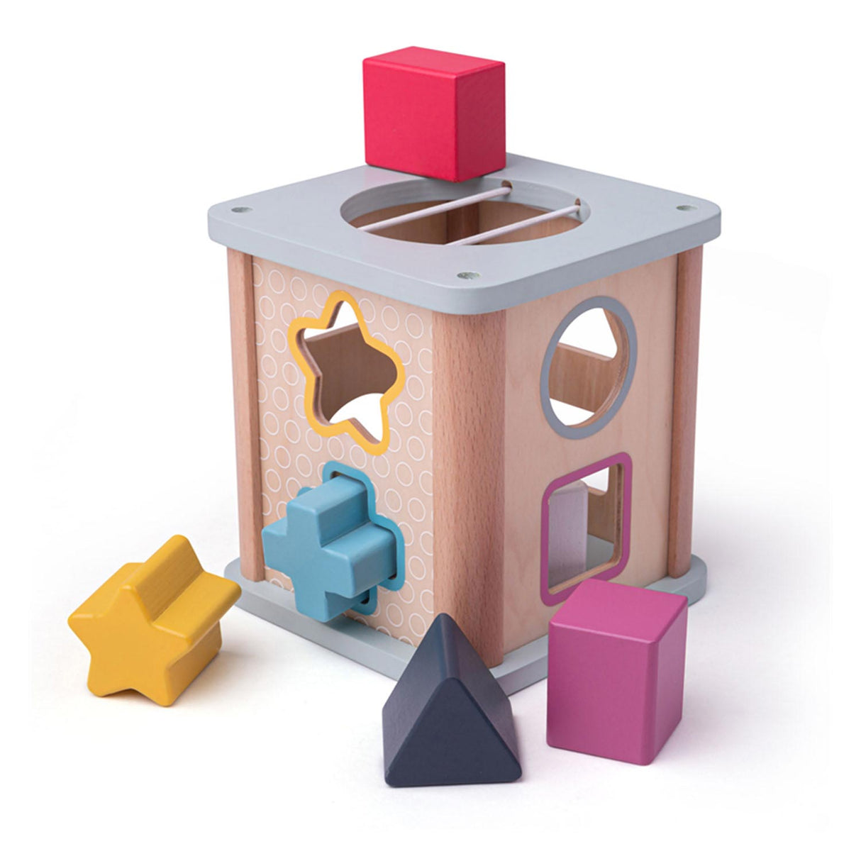 Bigjigs wooden shape sorter