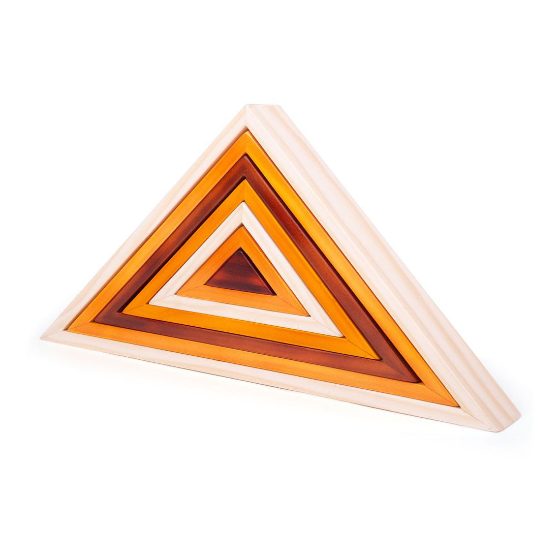 Bigjigs Wooden Triangle Stack Toys