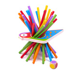 BigJigs Sticks On Pior Up Bird Wooden Child's Play