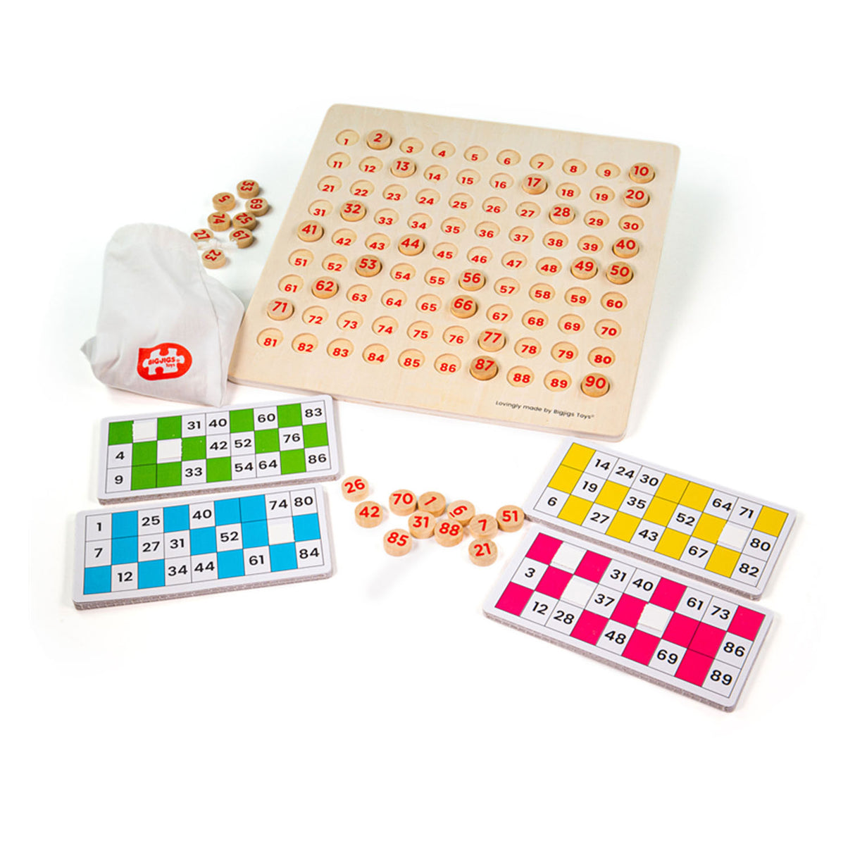 BigJigs Wooden Bingo Play