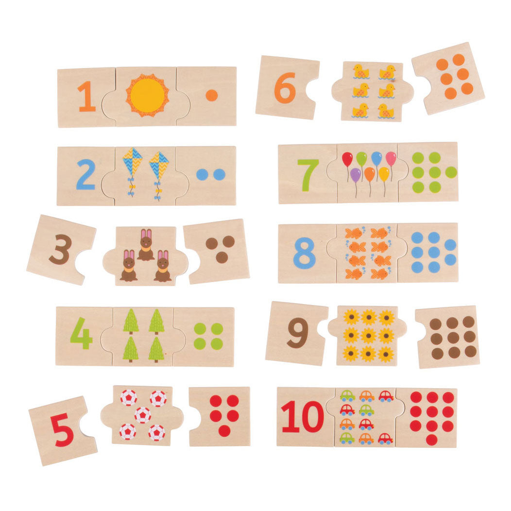 Bigjigs Wooden puzzle puzzle Figura Figura, 30 °.