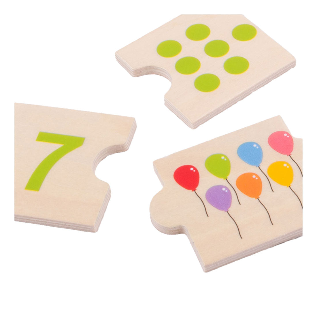 Bigjigs Wooden Jigsaw Puzzle Figuras, 30.