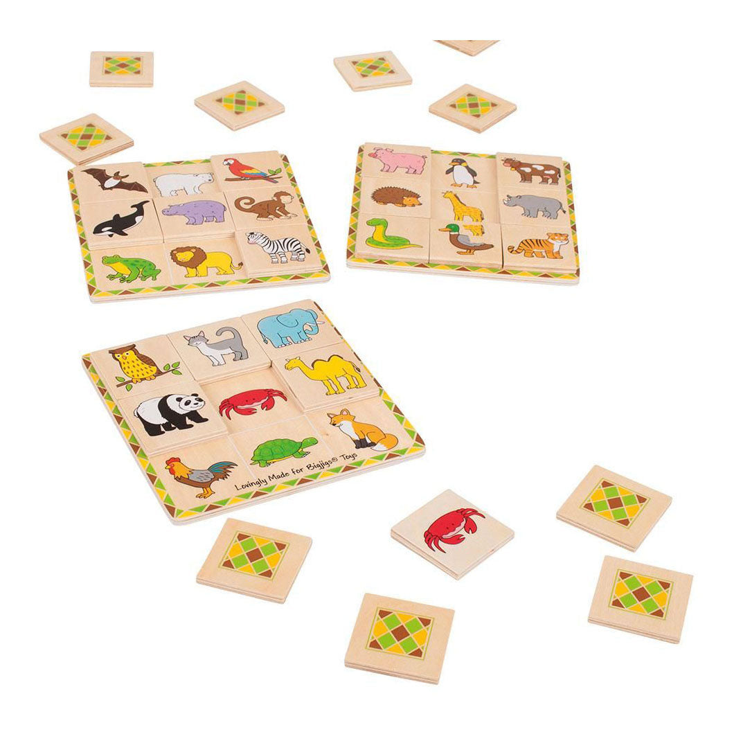 BigJigs Wooden Dieren Lotto