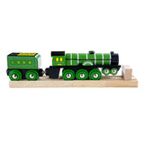 Bigjigs Train en bois volant Scotsmann