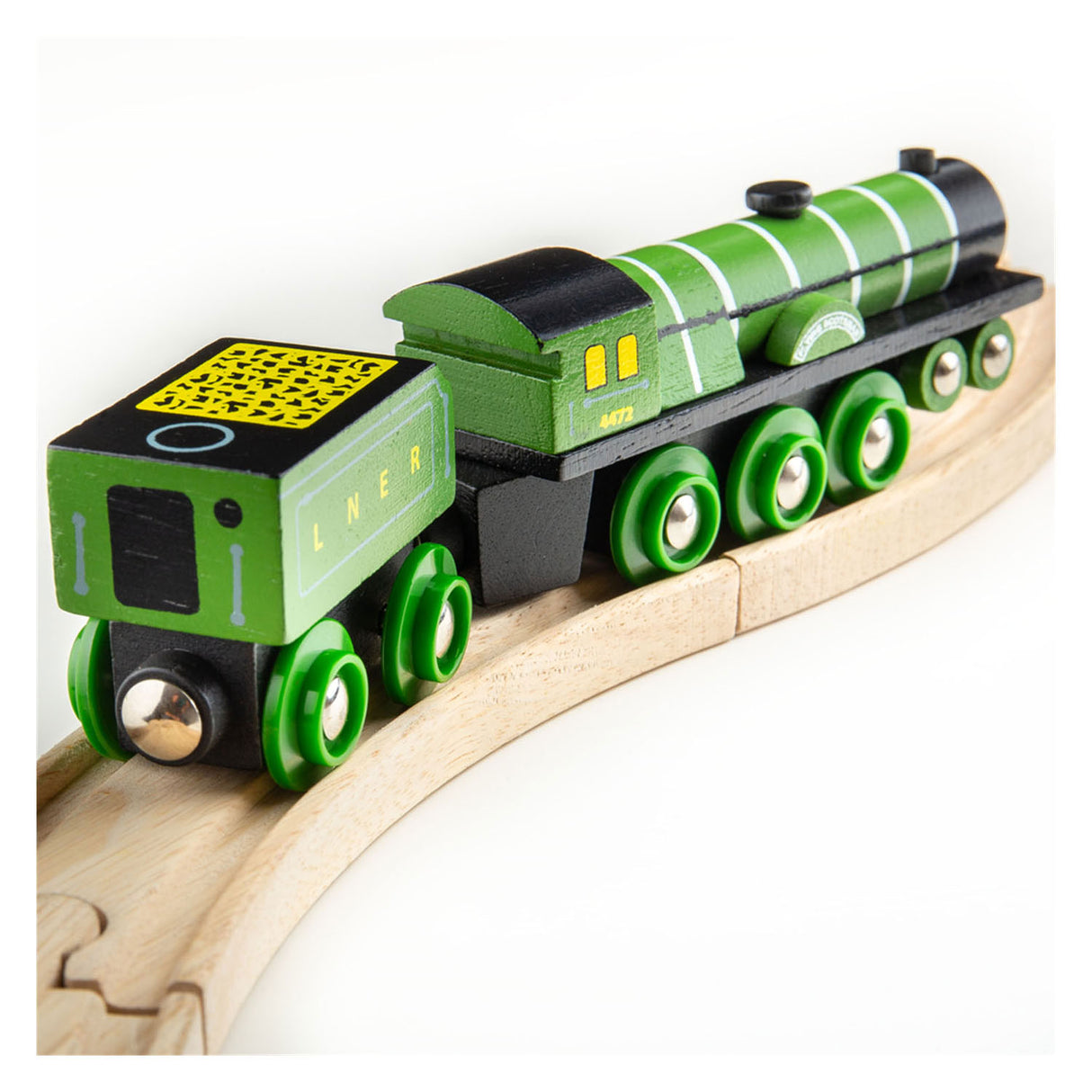 Bigjigs Train en bois volant Scotsmann