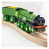 Bigjigs Train en bois volant Scotsmann