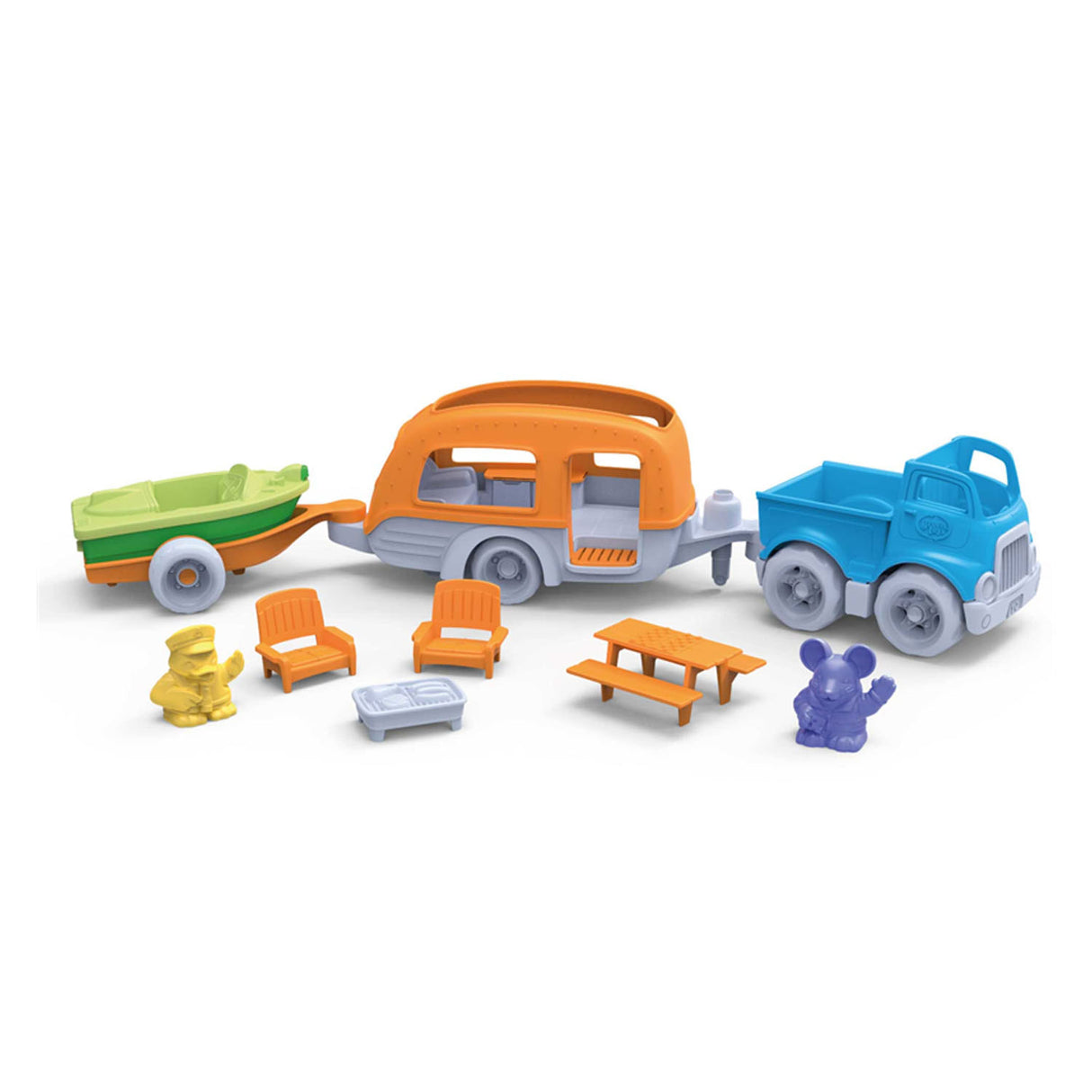 Green Toys RV Camper Set z recyklingu plastiku