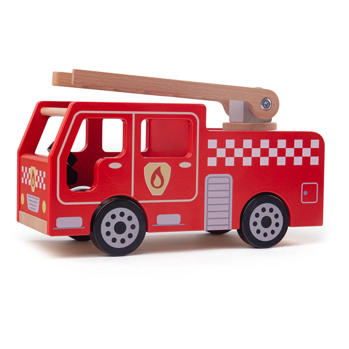 Camion de pompiers en bois de Bigjigs