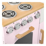 Tidlo Wooden Play Kitchen Rural Pink, 7dlg.