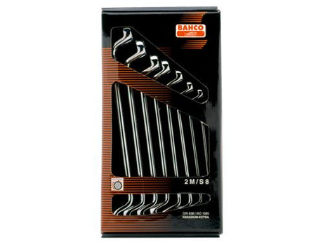 Bahco ring spanner set 6x7 20x22 8-piece (u)