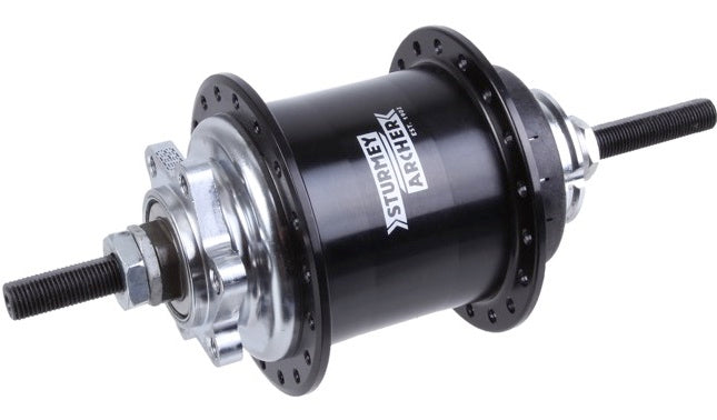 Sturmeyarcher Sturmey Archer RS-RK3 efter hub 3V Freewheel med 6-P Disk Disc 36G Black Baal