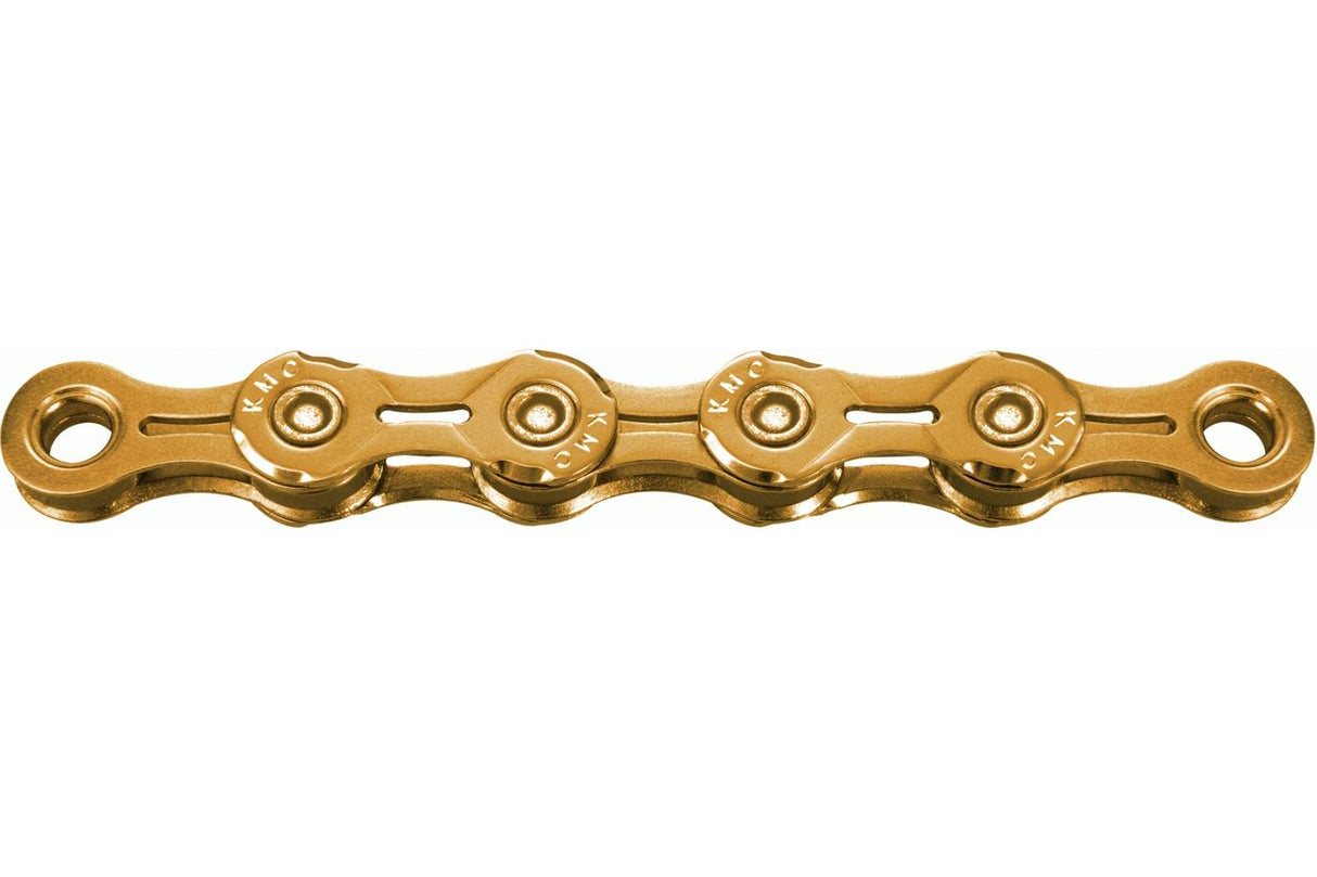 KMC-Fahrradkette X11el-Ti-N Gold 118 Links