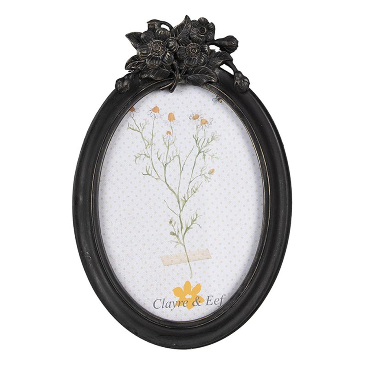 Clayre eef photo frame 14x3x21cm 10x15cm