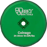 Abbey Bike Tools bottom bracket socket single-sided for Colnago