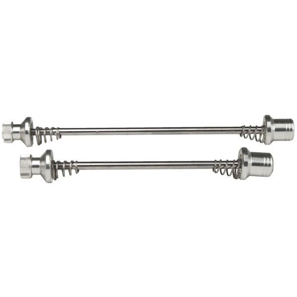 TranzX - Quick release for rear hub + seatpost silver