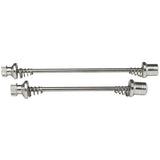 TranzX - Quick release for rear hub + seatpost silver