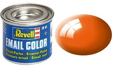 Revell paint for model building number 30 orange gloss