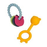 Bigjigs teething ring set bear, 2 pcs.