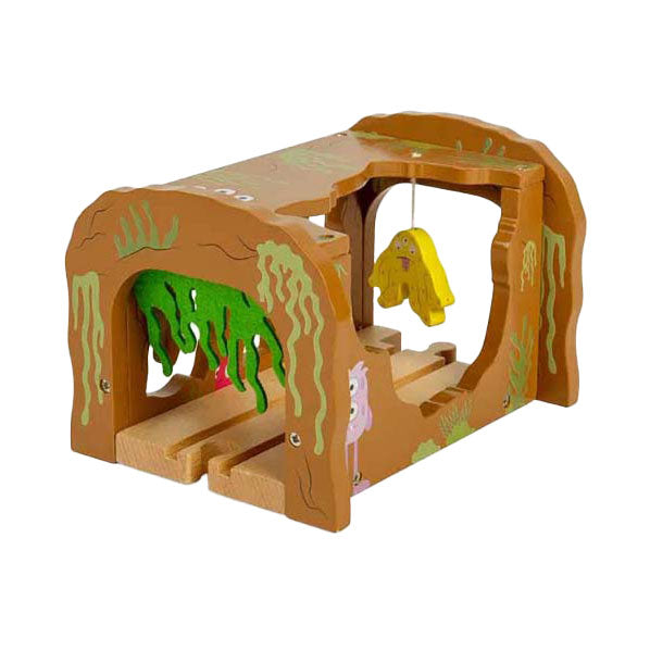 Bigjigs wooden monster tunnel