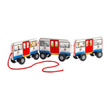 Bigjigs trä London pull buss