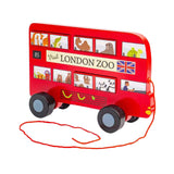 Bigjigs Holz London Bus Pull Figur