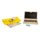 Bigjigs Holzspiller Laptop Set, 95 Stéck.