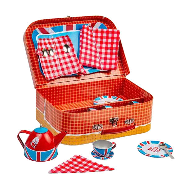 Bigjigs London tea set igralni set, 24 kosov.