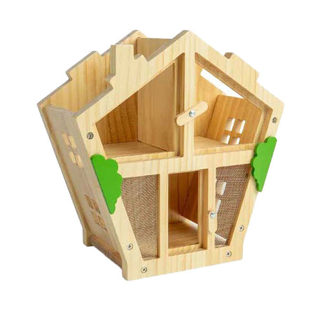 Drewniany domek na owady Bigjigs, 7 sztuk.