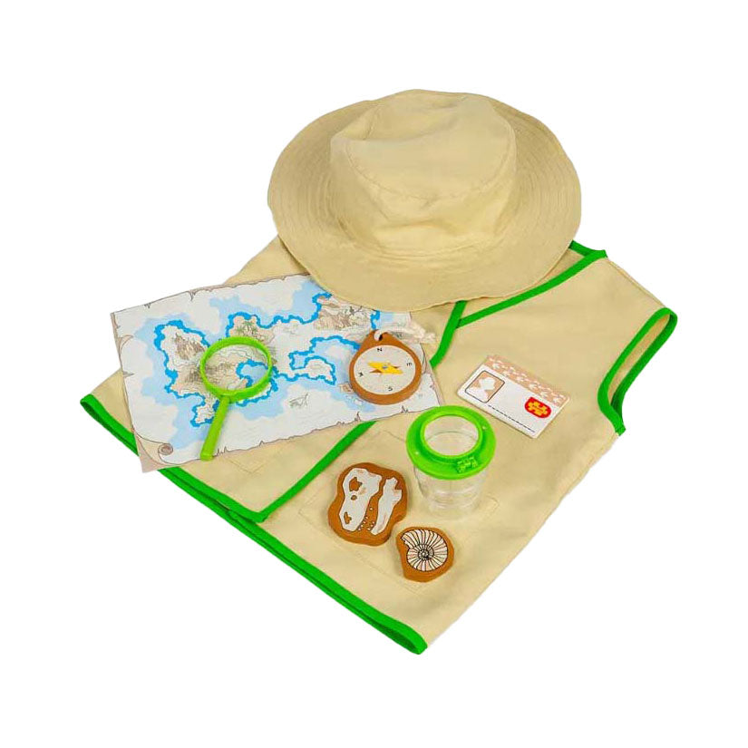 Bigjigs explorers dress up set with accessories