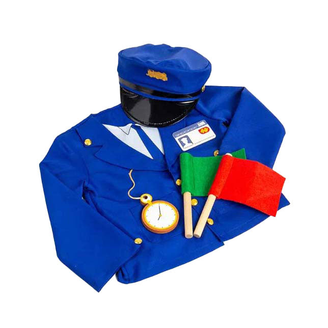 Bigjigs train driver costume set with accessories