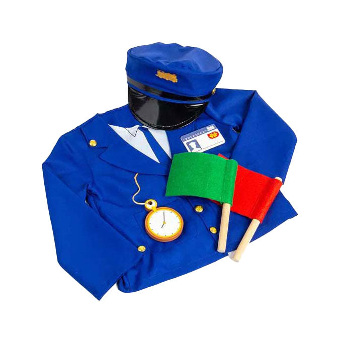 Bigjigs train driver costume set with accessories