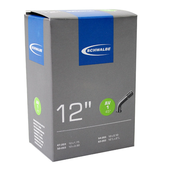 Schwalbe Binnenband av1 12 inch 147 62-203 ventiel schuin 45° graden