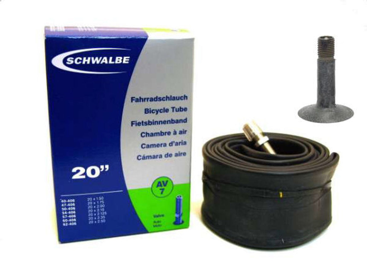 Schwalbe Inner Tube AV7 20X1,50-2,50 40 62-406 AV 40 mm