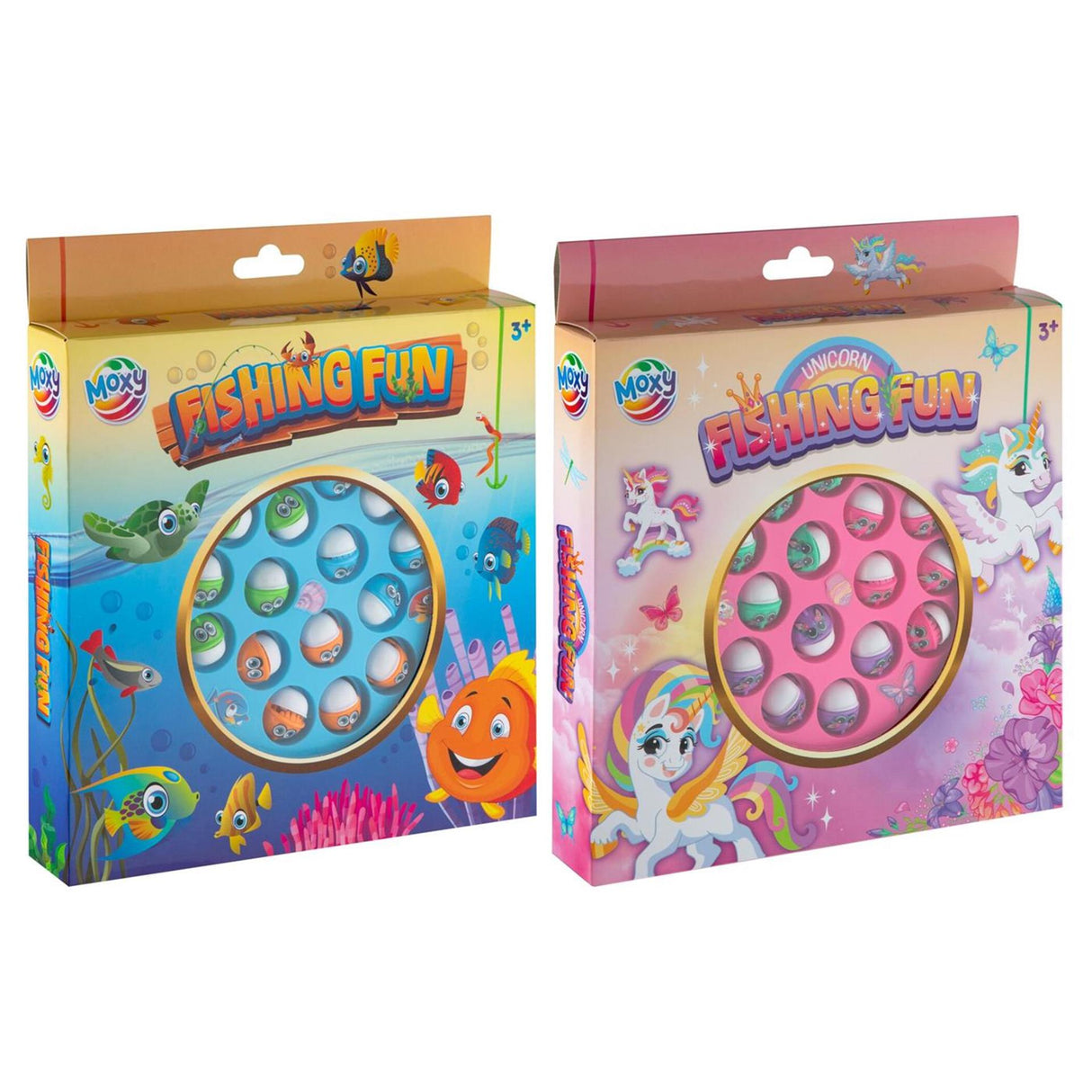 Moxy fishing game 21.5 cm - blue
