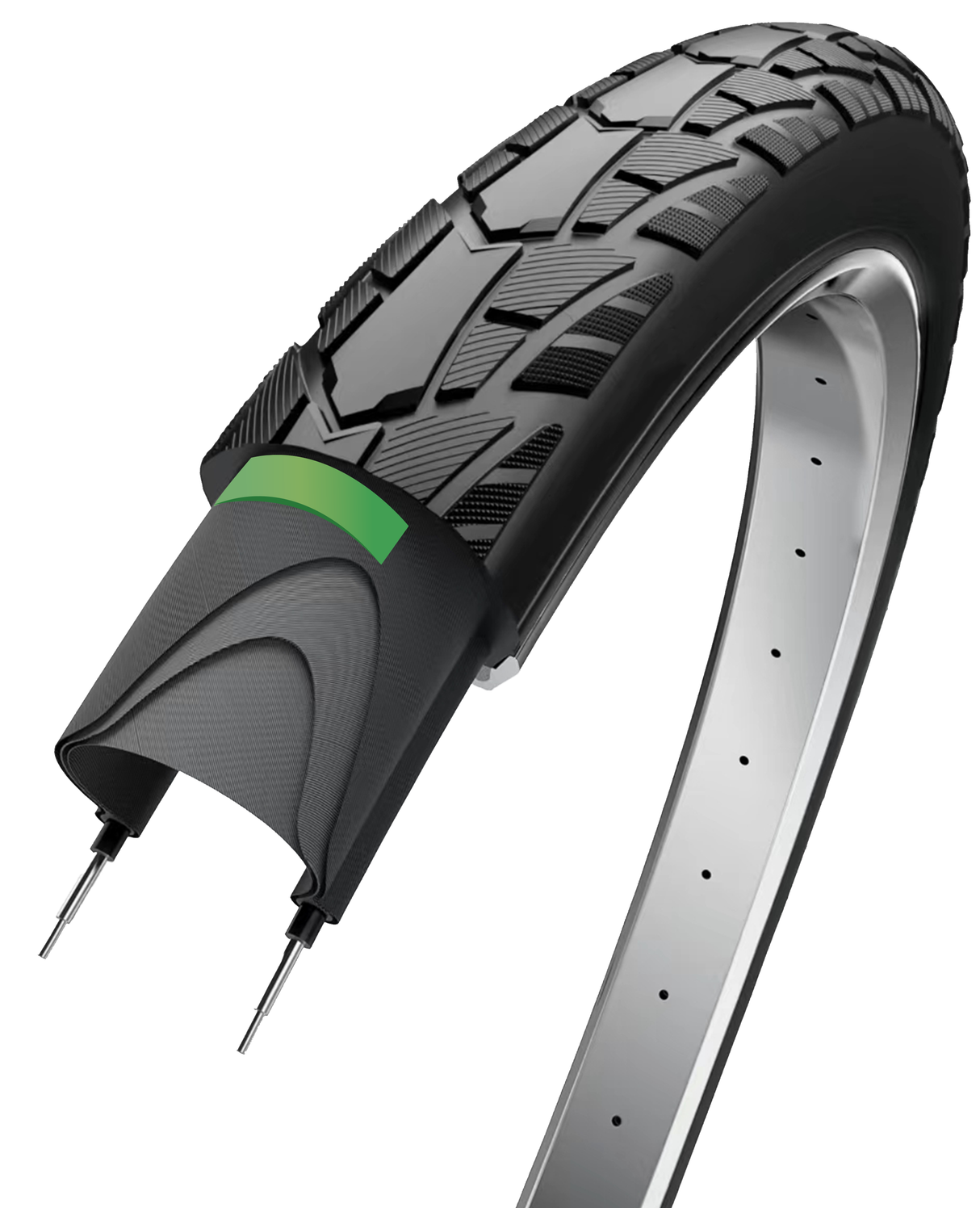 Edge tire performance protect 26 x 1.75 47-559 - black with reflection