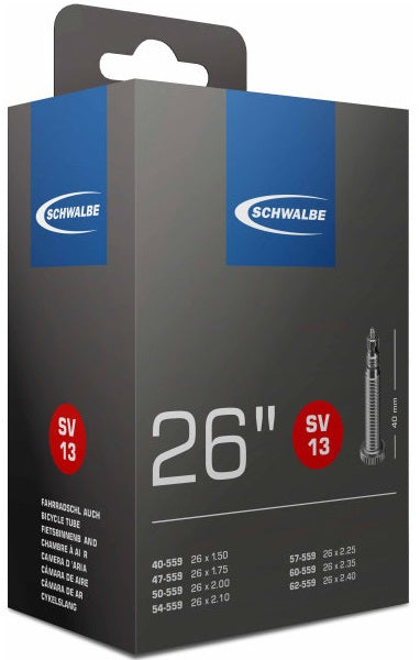 Schwalbe Vnitřní trubice SV13 26 palců 40 62-559 SV 40 mm