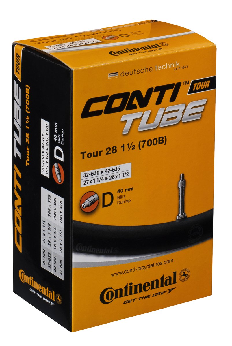 Continental Inner Tube DV17 28 tum 32 47-622-635 DV 40 mm