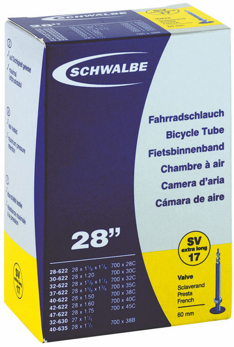 Schwalbe Binnenband 27 28 x 1.10 1.75 (28 47-609 635) FV 60 mm