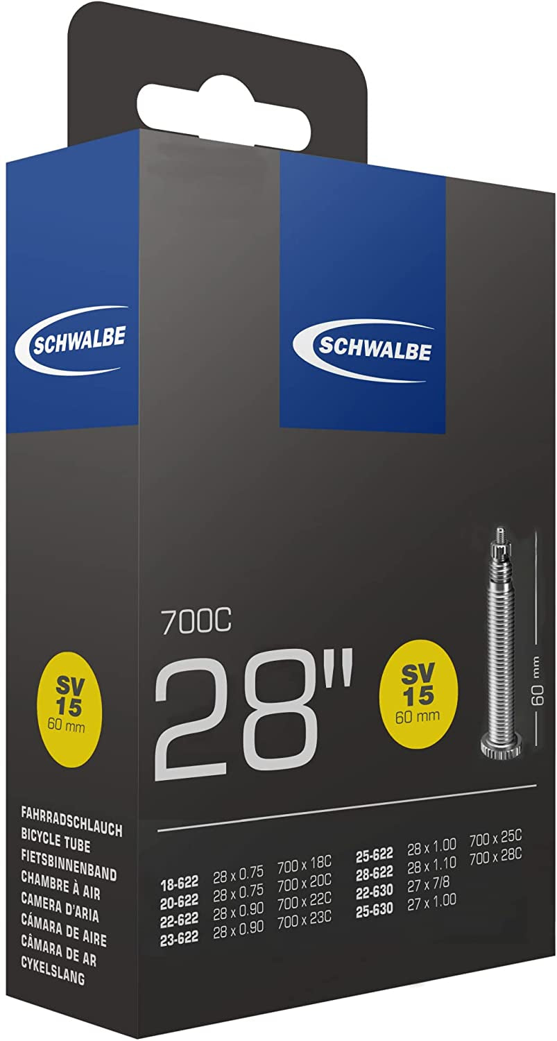 Schwalbe Inner Tube 27 28 x 0,75 1,10 (18 28-622 630) FV 60 mm